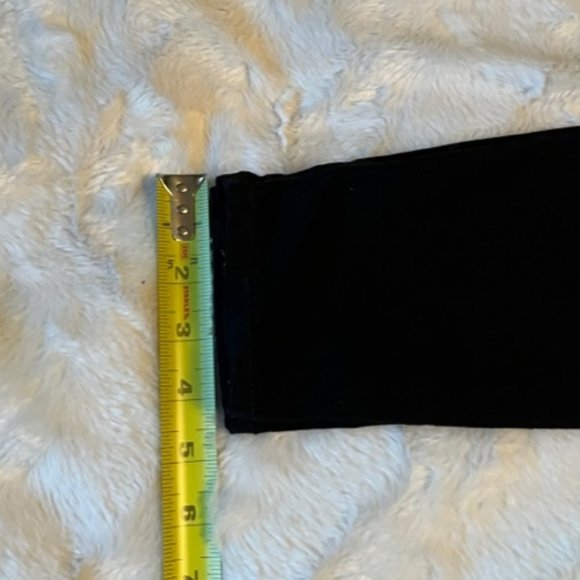 Gap Denim Stretch Mid Rise Super Skinny Black 5-Pocket Jeans Size 26 NWT - Picture 6 of 12